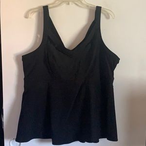 Torrid size 3 black cut out body con tank